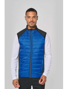P-PA235-DUAL-FABRIC SLEEVELESS SPORTS JACKET 2